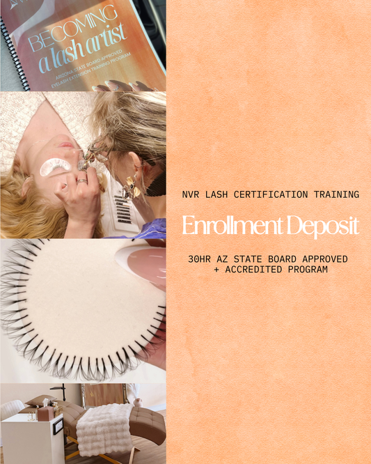 NVR Lash Certification Program | Enrollment Deposit